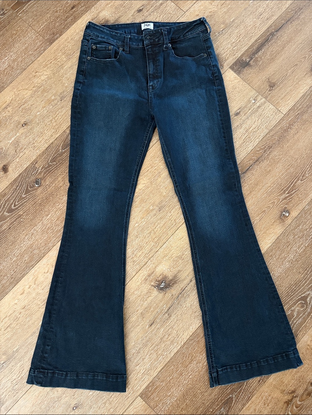Tokyo Darling High Rise Flare Jeans Denim